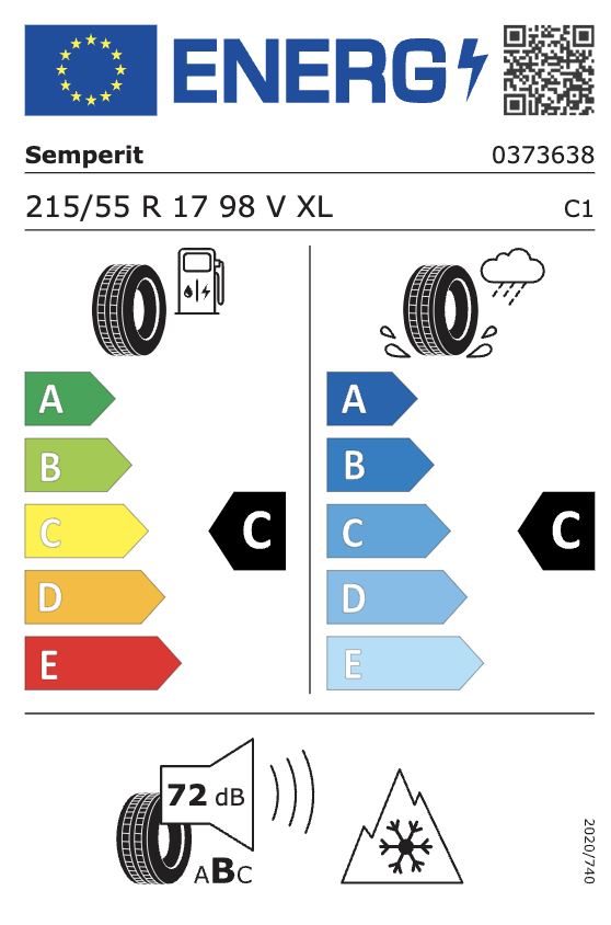 Ford Puma (Alle Modelle) 17 Zoll Winterkompletträder - 215/55 R17 98 V XL-Semperit